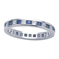 thumbnail image 2 of Karina B� Genuine Sapphire Eternity Band, 2 of 9