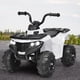 thumbnail image 2 of Costway Los niños montan en ATV Quad 4 ruedas coche de juguete eléctrico 6V batería luces LED, blanco, 2 of 5