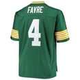 thumbnail image 3 of Men's Mitchell & Ness Brett Favre Green Green Bay Packers Big & Tall 1996 Retired Player Replica Jersey, 3 of 3