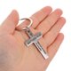 thumbnail image 5 of unbranded Colgante Llavero Cruz Creativa En Inoxidable Para Decorar Llaves Y, 5 of 8