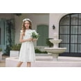 thumbnail image 4 of Arshiner Girls' Special Occasion Dresses Summer Formal Wedding Party DressWhite Teen Size 14-16, 4 of 8