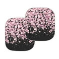 thumbnail image 3 of KUIFORTI Cherry Blossom Windshield Sun Shade, Portable Car Front Window Shades Foldable Windshield Cover 2 Pcs Sun Visor for Car Sedans SUV Truck, Protect Your Vehicle from UV Heat, 3 of 5
