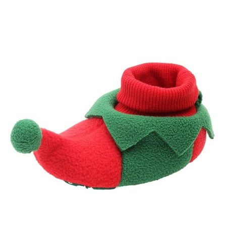 

Binmer Autumn And Winter Baby Shoes Super Soft Soled Plush Baby Shoes Christmas Gifts Toddler Shoes