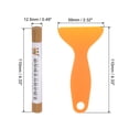 thumbnail image 2 of Unique Bargains Wood Furniture Repair Kit 3pcs Markers with Spatula, Apricot Yellow, 2 of 7