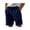 153#Navy, variant on Mens Corduroy Shorts Casual Summer Beach Shorts for Men with Pockets Navy 3XL