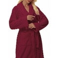 thumbnail image 4 of MOSHU Premium Robes for Women Super Soft Cozy Fleece Womens Robe Plush Long Bathrobe with Pockets, 4 of 8