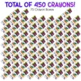thumbnail image 2 of Juego a granel de Crayons ArtCreativity, 75 paquetes de 6 crayones para niños, 2 of 7