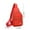 Red-RD-home supplies, variant on LEFTHIGH Home Travel Fashionable Chest Bag for Women Large Capacity Fabric Waterproof Sling Bag Convenient Crossbody Front Pack Household Essentials