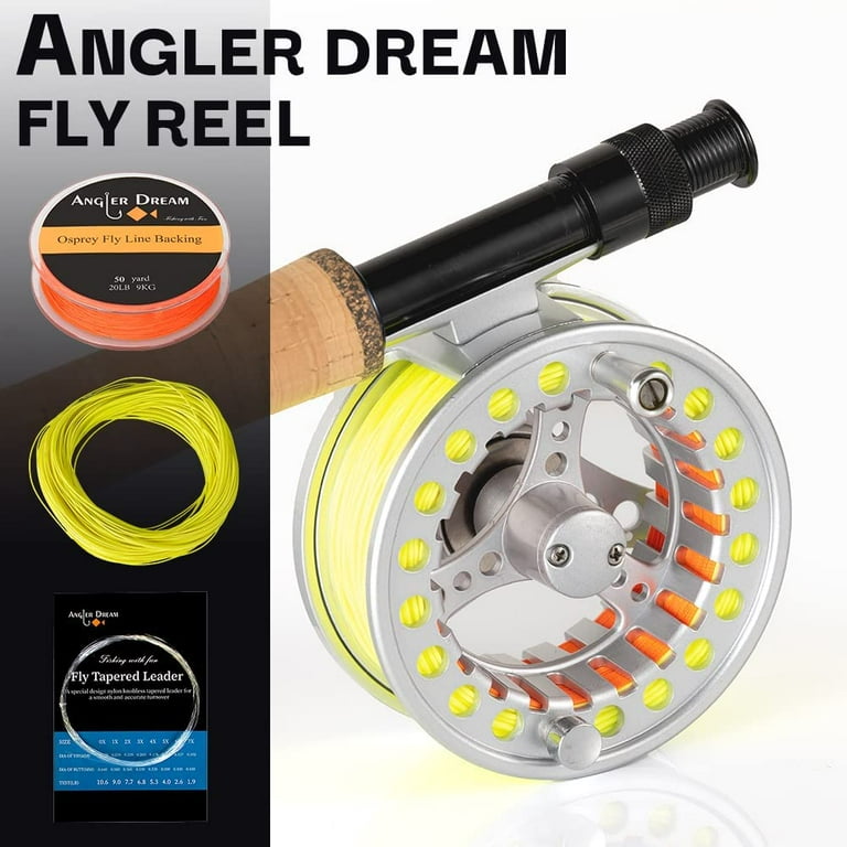 AnglerDream Archer Fly Fishing Rod and Reel Combo 3/4 / 5/6 7/8 WT Fly Fishing Combo 4 Section Fast Action Dark Green Fly Rod Graphite IM 10 / 36T Carbon Fiber - Walmart.com AnglerDream Archer Fly Fishing Rod and Reel Combo 3/4 / 5/6 7/8 WT Fly Fishing Combo 4 Section Fast Action Dark Green Fly Rod Graphite IM 10 / 36T Carbon Fiber - Walmart.com