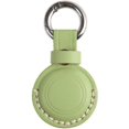 thumbnail image 1 of Genuine Leather Airtag Holder Suitable For Apple Airtag Keychain Leather, Small Air Tag Holder With Key Rings, Protective Airtag Case Cover Accessorie, 1 of 5