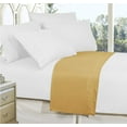 thumbnail image 2 of Elegant Comfort 1500 Premium Hotel Quality 1-Piece Flat Sheet, Softest Quality Microfiber - California King Gold, 2 of 4