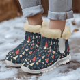 thumbnail image 3 of Psesaysky Christmas Theme Snow Boots for Women Girls Winter Non-Slip Warm Booties Gift for Wife Mom Daughter Size 6-12, 3 of 7