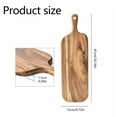 thumbnail image 3 of Wood Cutting Board With Handle, Wooden Charcuterie Board Kitchen Chopping Boards For Bread, Meat, Fruits, Cheese And Serving, Food Serving Tray, Carving Board Clearance, 3 of 7