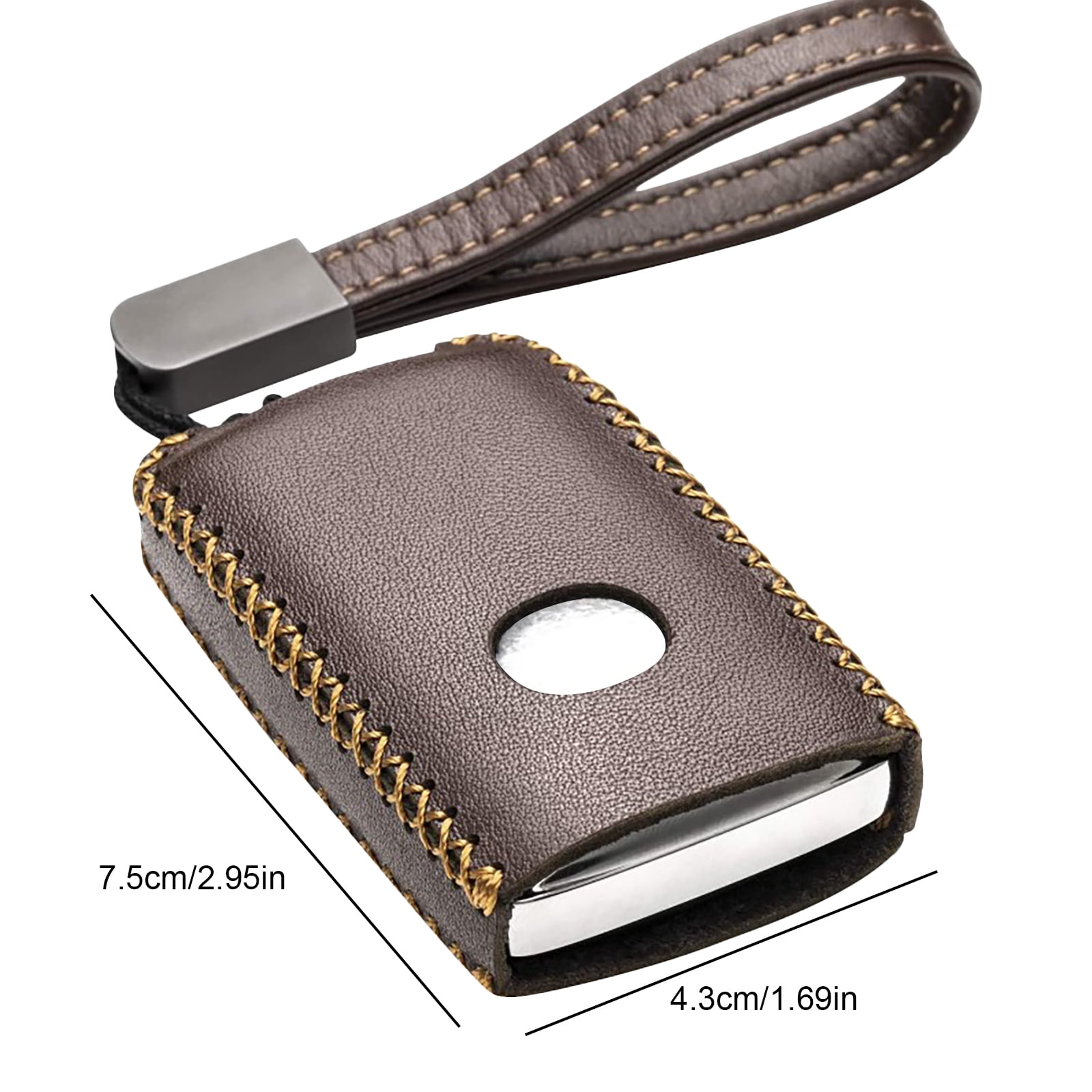Mazda 3 Brown Leather Key Ring Mazda 3 Brown Leather Key Ring