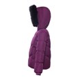 thumbnail image 4 of Rokka&Rolla Girls' Heavy Winter Puffer Jacket Bubble Coat, Sizes 4-16, 4 of 7