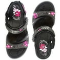 thumbnail image 5 of GP Wedge Platform Snap Lock Sandals for Women: 0758 Fuchsia, EU38 (US Size 7 - 7.5), 5 of 7