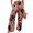 FlowerColor, variant on PPCHVOY Women's High Waist Wide Leg Pants Soft Flowy Lounge Trousers Pockets&Floral Print Casual Pants for Women S-XL