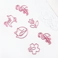 thumbnail image 3 of 8 PCS Adorable Shaped Paper Memo Clips Bookmark Assorted Colors in Gift Box for Students, Kids, 3 of 5