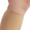 thumbnail image 2 of Ames Walker AW Style 211 Microfiber Opaque 20-30 mmHg Firm Compression Closed Toe Knee High Stockings Black Xlarge, 2 of 4