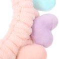 thumbnail image 3 of unbranded 2Ud Elastic Stretch Heart Headband Plush Makeup Hairband Cute Gift for Women, 3 of 8