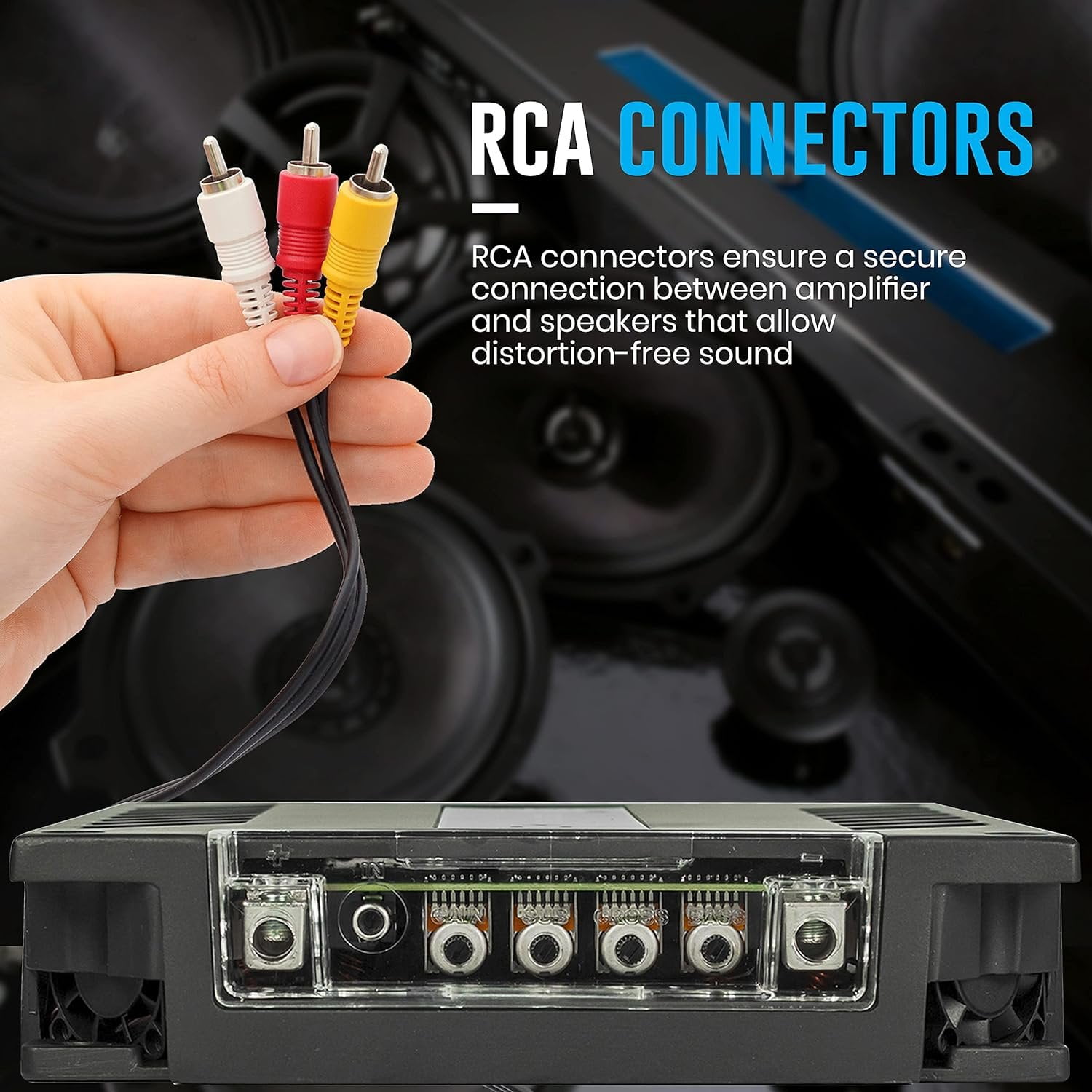 Banda ICEX2000.2 Ice X 2001 One Channel 2000 Watts Max @ 2 Ohm Car Audio Mono Amplifier W/bass Boost Subsonic Filter And Low Pass Filter