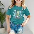 thumbnail image 2 of Godom Toddler Girl Clothes Short Sleeve Crewneck Tees Kids Summer Fashion Tops Tees, 2 of 4