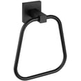 thumbnail image 1 of Rawiri Porta-servilletas de baño rond noir rústico anneau de serviette à main support mural porta-servilletas de baño robuste SUS304 porta-servilletas en acier inoxidable accesorios de salle de bain, 1 of 5