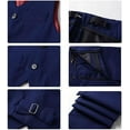 thumbnail image 3 of Lycody Boys 4-Pieces Suits Slim Fit Kids Outfits Vest Dress Pants Sets Formal Suit for Boy, 3 of 6