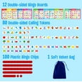 SpriteGru Alphabet Bingo Game, MMF7 Uppercase/Lowercase/Number Bingo