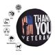 thumbnail image 4 of Balery Veterans Day2 Cubiertas para Neumáticos - Protector Resistente para Neumáticos de Camioneta, SUV, Remolque, Camper y RV-15 inch, 4 of 6