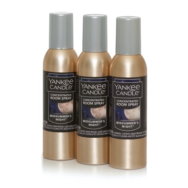 Yankee Candle Spray Concentrado para Ambiente Noche de Verano 3-Pack