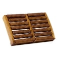 thumbnail image 2 of Herramientas de Madera Del Del Rodillo Del Del Talón de Los Pies Durante Resistencia de Desgaste Durable de Los Materiales Del Viaje 7 filas shamjiam masajeador de rodillos, 2 of 9
