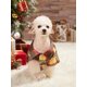 thumbnail image 5 of PETSIN Fleece Brown & Yellow Plaid Patchwork Winter Warmth Pet Shirt, 5 of 5
