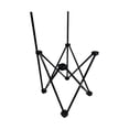thumbnail image 2 of Soporte de repuesto para patas de silla plegable de camping, para muebles de exterior, práctico soporte de metal para patas de silla de playa, ideal M Negro, 2 of 8
