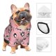 thumbnail image 3 of Fotbe Valentine'S Day Panda Sudadera con Estampado para Perros Pequeños – Suéter con Capucha para Mascotas, Tela Suave de Forro Polar con Bolsillo-Medium, 3 of 7