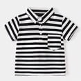 thumbnail image 4 of HCNTES Toddler Baby Boy Outfit Sets Kid Summer Clothes Short Sleeve T-shirt Elastic Waist Shorts 2 Piece Short Set Summer Pjs For 2t 3t 4t 5t 6t 7t 8t Children(G-Black,5-6 Years), 4 of 9