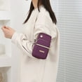 thumbnail image 6 of Cell Phone Purse Small Crossbody Bag for Women Men Shoulder Bag Wallet with Card Holder Slot Pouch Neck Strap for All Smartphones, Purple, 6 of 6
