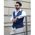 thumbnail image 4 of COOFANDY Men's Casual Business Vests Lightweight Waistcoat Slim Fit Suit Vest, 4 of 7