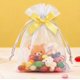 thumbnail image 2 of Las lindas bolsas de organza con lazo son adecuadas for joyas, festivales, cosméticos, dulces, regalos, bolsas de joyería y elegantes bolsas de regalo. Adecuado for muchas ocasiones, 2 of 2