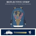 thumbnail image 5 of FORMRS Unisex School Backpack 17" Student Travel Bag with Laptop Compartment, Colorful Ice Cream Cat, 5 of 7