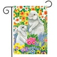 thumbnail image 2 of Briarwood Lane Spring Friends Bunnies Garden Flag, 2 of 4