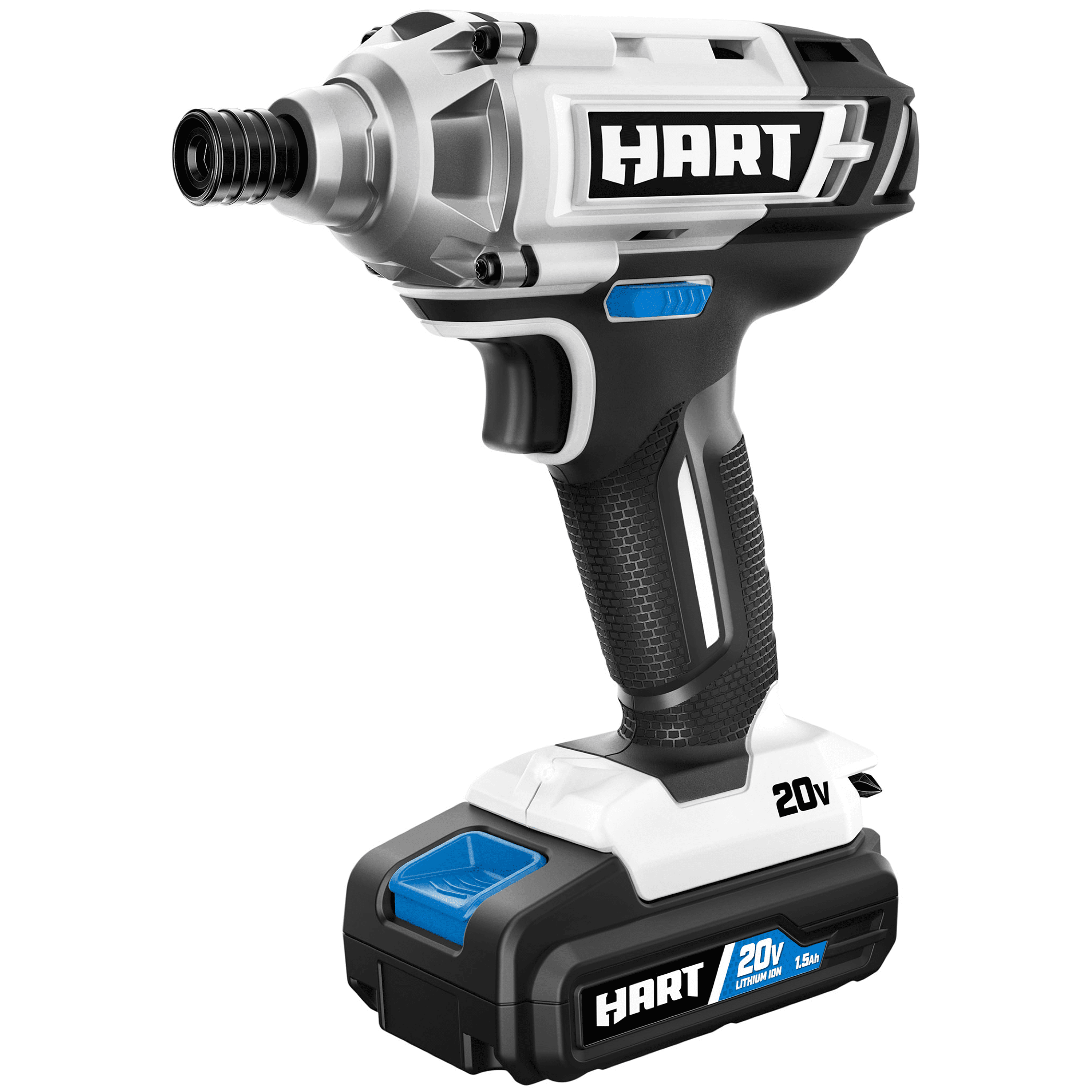 HART HPID01B 20-Volt Cordless Impact Driver Kit with 1.5Ah Lithium-Ion Battery