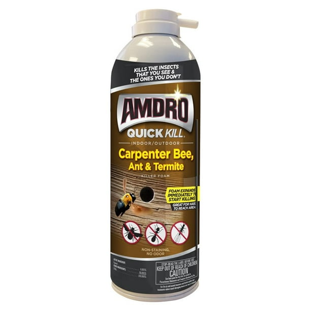 Amdro Quick Kill Indoor and Outdoor Carpenter Bee, Carpenter Ant
