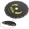 thumbnail image 4 of PET-U 9 x 20T Chain Saw Tooth Steel Brush-Cutter Replacement for Gas or Electric Cutter Trimmer Weed Eater, 4 of 5