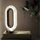 thumbnail image 2 of Luxury Crystal LED Table Lamp USB Rechargeable Desk Lamps 3 Color Stepless Dimming Diamond Table Light Touch Control Bedroom Bedside Night Lamp, 2 of 5
