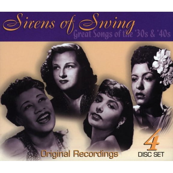 Pre-Owned Sirens of Swing: Great Songs of the 30's & 40's - 4 Disc Set (CD 0015095147721) by Various Artists
