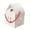 Beige, variant on Large House Shaped Gift Box with Handle, Christmas Cottage Themed Paper Bag, Ideal for Holiday Ornaments, Festive Cardboard Decorations for Home & Party
