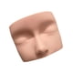 thumbnail image 3 of Cabeza de maniquí de pestañas, muñeca de cosmetología, fácil de limpiar, tacto suave, cabeza plana, cabeza de práctica de maquillaje para principiante, 3 of 9