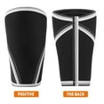 FMAZEHE Knee Sleeves (Pair) 7MM Neoprene Compression Knee Braces HeavyLifting Weightlifting