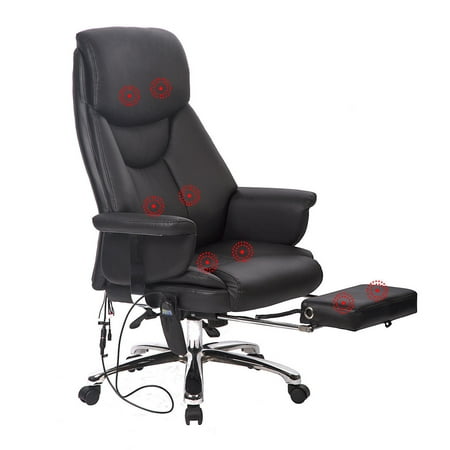 Executive Office Massage Chair Vibrating Ergonomic Computer Desk